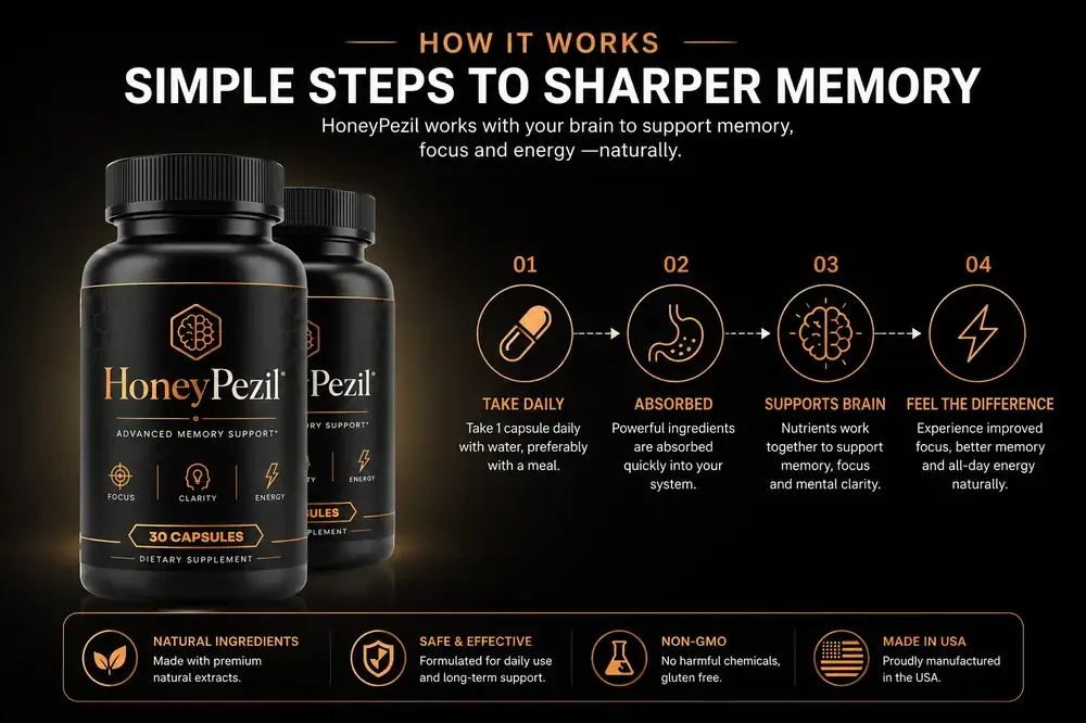 HoneyPezil capsules feature shot